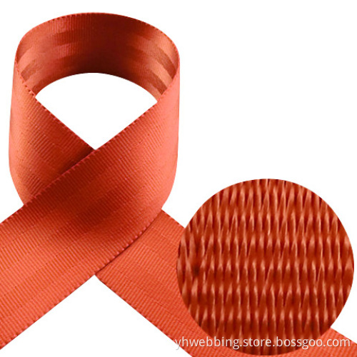 Safe and Insulate Red Nylon Ribbon